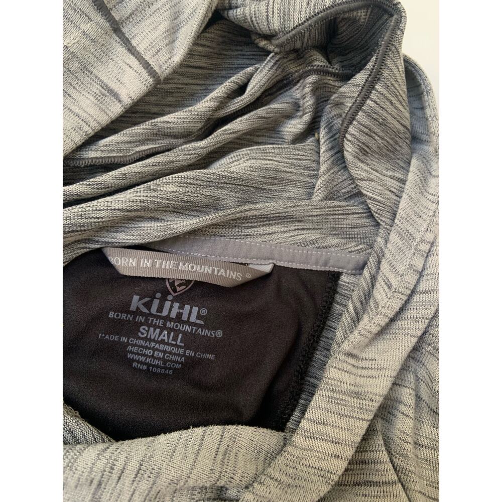 Kuhl Born in the Mountains Men's Alloy Hoody Heather Gray Small - Picture 12 of 12